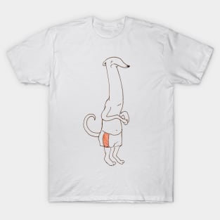 Nervous Whippet T-Shirt